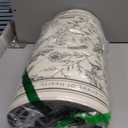 Beige Minimalist Black Line Art Herb Leaves Kitchen Rug Sets [2 PCs], Anti-Fatigue, Waterproof Non-Slip Kitchen Mats Heavy Duty Comfort Foam Rug for Kitchen, Floor, Laundry,17"x29"+17"x47"