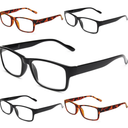Gaoye Professional Reading Glasses for All Day - Computer Readers with Blue Light Protection - Value Pack, +2.25