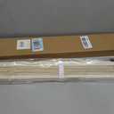 LazBlinds No Tools No Drill 1" Vinyl Mini Blinds, Cordless Blinds for Windows, Light Filtering Horizontal Window Blinds & Shades, 28" W x 64" H, Cream