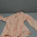 GRACE KARIN Women Lightweight Summer Cardigans 3/4 Sleeve Cropped Cardigan Sweaters Open Front Bolero Shrug (Pink, L)