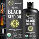 Micro Ingredients Black Seed Oil Organic Cold Pressed, 16 fl oz | Rich in Thymoquinone & Omega 3 6 9 | Unrefined from Nigella Sativa Seeds | Immune, Hair & Skin Support* | Non-GMO - 3 Months Supply