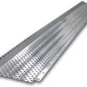 Extreme Flo Gutter Guard 50 Year Gutter Cover System, Residential Gutter Guards, 50 inch (5-inch, Mill)