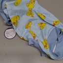 cyeollo Recovery Suit for Dogs Surgery Suit Female Spay Soft Pet Onesie Bodysuit Male Dog Neuter, Small Dogs Surgical Recovery Shirt, Yellow Duck, S (Small (Back: 12"-15"))