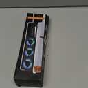 JUSPRO Cooling Fan for PS5 Slim, Upgraded Quiet Cooler Fan with LED Light for PS5 Slim Console Digital & Discs Edition