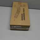 2 Pack Rain Gutter Downspout Extensions, Upgraded Flexible Drain Down Spout Extender for Rain Water Drainage, Each Extendable from 20" to 66", Combine to 10 ft with Connector(White)