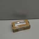 Probrico (5 Pack) Matte Black Square Cabinet Pulls 3-1/2 Inch(90mm) Hole Center Modern Kitchen Cabinet Hardware 4 inch(102mm) Overall Length Stainless Steel Drawer Handles