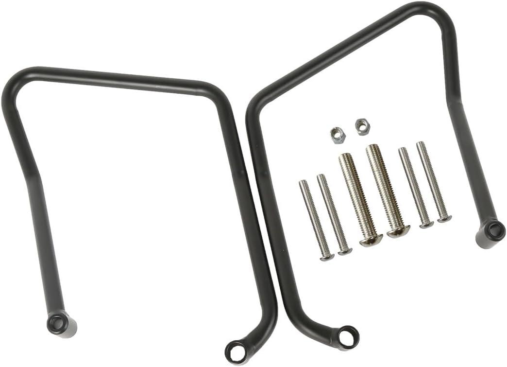 TCMT Saddlebag Support Brackets Fits for Harley Sportster XL 883 1200 2004-2014 (Black)