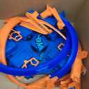 Hot Wheels DTN42 Action Criss Cross Crash Trackset, Motorised Auto Looping Playset with Parking Spaces Includes 1x Toy Car, for Children Aged 6+
