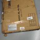 Greenstell Laundry Hamper with lid, No Install Needed, 130L Wicker Laundry Baskets Foldable 2 Removable Liner Bags, 2 Section Clothes Hamper Handwoven Rattan Laundry Basket with Handles, Natural