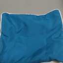 2 x Phantoscope Pack of 2 Outdoor Waterproof Solid Throw Decorative Pillow Cover Decorative Square Outdoor Pillows Cushion Case Patio Pillows for Couch Tent Sunbrella, Teal Blue 12x20 inches 30x50 cm