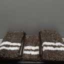 PURRUGS Bathroom Rug Non-Slip Machine Washable 20" x 30", Super Absorbent and Quick Dry Shaggy Microfiber Bath Mat, Extra Soft and Plush Bath Rug for Bathtub, Shower, and Sink, Brown