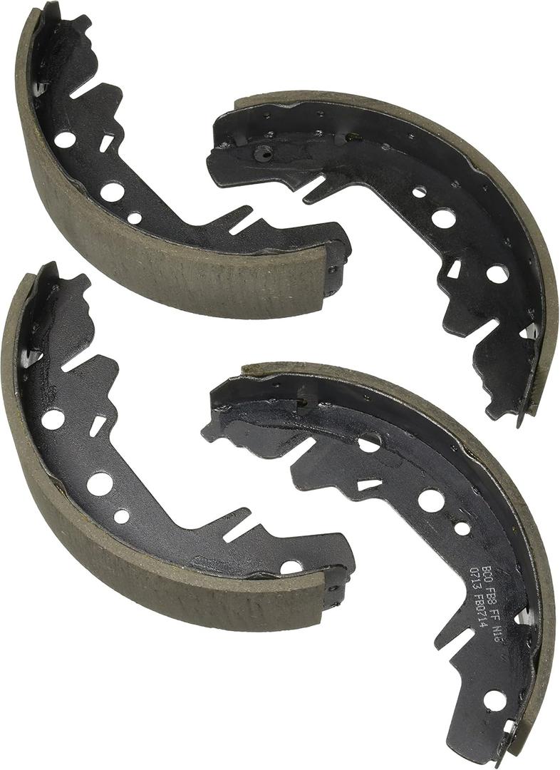 BOSCH BS714 Blue Drum Brake Shoe Set - Compatible With Select Chrysler Grand Voyager, Town & Country, Voyager; Dodge Caravan, Grand Caravan; Plymouth Grand Voyager, Voyager; REAR