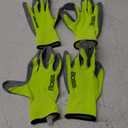 Boss Gloves 4 Pack Large Yellow