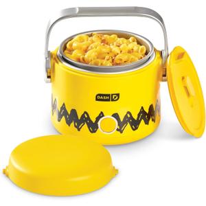 DASH Peanuts x Hot2Go Portable Food Warmer (20 Ounces, Yellow)