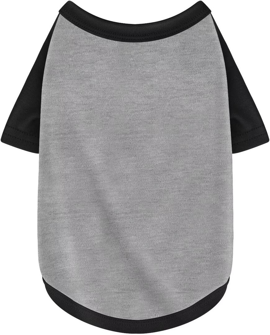Stylish Grey Block Dog Shirt: Premium Polycotton Blend, Comfortable, Breathable, and Wrinkle-Resistant. Perfect Apparel, a Must-Have for Pet Lovers, XXL