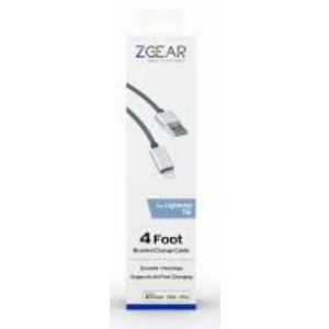 ZGear 4 Foot Braided Type C Charge & Sync
