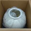 Ceramic Rustic Vase, 10.8 Inch Farmhouse Minimalist Tall Flower Vase for Table, Living Room, Home Decor, Bathroom, Holiday, Wedding, Set of 1, Sandstone White