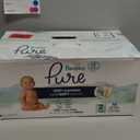 Pampers Baby Diapers - Pure Protection - Size 2, 74 Count, for up to 100% Leakproof, Premium Plant-based Skin Protection