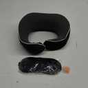 Amazon.com: UBEUONLY Travel Neck Pillow Chin Support Pillow Adjustable 100% Pure Memory Foam , New Ergonomic Design Soft Best Full Neck Surround Pillow Sleep for Home, Airplanes & Car (Black) : Home & Kitchen