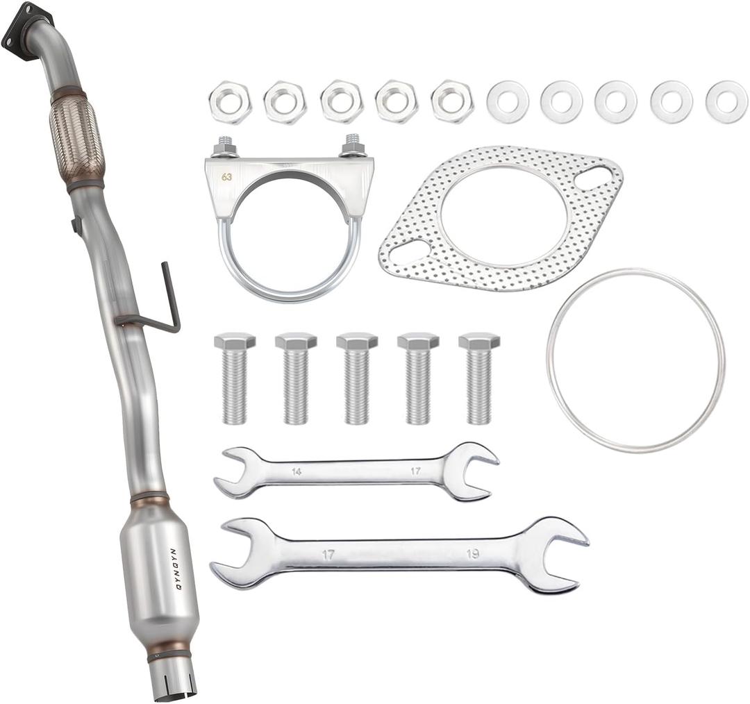 Rear Catalytic Converter Kit Fit For Nissan Vehicles - Altima 2007 2008 2009 2010 2011 2012 2013 2014 2015 2016 2017 2018 L4 2.5L Replace 643090 54782 (EPA Compliant)