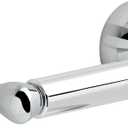 Delta Foundations (1-Pack) Toilet Paper Holder Polished Chrome Tissue Roll Spring-Loaded Rod| Bathroom Decor | Organizers and Storage | Wall Mounted Accessories FNDS50-PC
