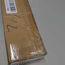 LazBlinds No Drill 1" Vinyl Mini Blinds, 22 1/2" W x 48" H, Cream