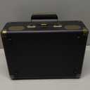 Vinyl Record Player 3-Speed Bluetooth Portable Turntable with USB Playback, Rechargeable Battery, Retro Suitcase Design, Aux in/RCA Line Out & Headphone Jack (Black-1)