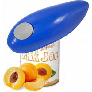 Cooks Professional Electric Can Opener,Automatic Can Openers for Seniors, Arthritic Patients A Great Kitchen Gadget,Hands Free Operation Can Openers,One Touch Design (Blue)