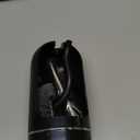 SetSail Toilet Brush and Holder Set, Compact Size Curved Toilet Bowl Brush for Bathroom Deep Cleaning with Stainless Steel Handle Toilet Cleaner Brush, Black (1 pack)