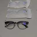 racico Computer Blue Light Blocking Glasses Blue Light Glasses Men Women, Anti Blu-Ray Clear Gaming Glasses Lenses