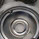 WB31T10010(6") and WB31T10011(8") Replacement Drip Pans/Stove Burner Drip Pan and Electric Stove Burner Replacement MP15YA(6") MP21YA(8") Compatible for Frigi-daire Ken-more Range Oven Stove-by MIFLUS (Silver)