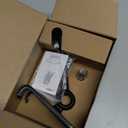 LISEN Cell Phone Stand Phone Holder for Desk Office Decor, Office Desk Accessories Women PC Gaming Essentials iPhone Stand Gadgets Men Gifts for Mom Fit OtterBox Case Switch iPad Air Tablet 4-10 in (BLACK)