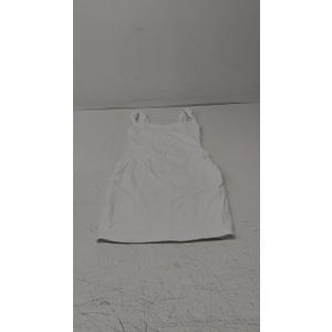 BEAGIMEG Women's Sexy Bodycon Sleeveless Wide Straps Basic Solid Club Party Mini Dress