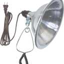 Woods Clamp Lamp Light with Aluminum Reflector; 150W; UL Listed; 6- Foot Cord (8.5 Inch)