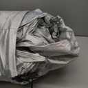 QUYDDC Full Car Cover Universal 6 Layers Outdoor Thicked All Weather Cover, Sunshield, Waterproof, Snow Proof, UV Proof, Scratch Proof, Bird Droppings, 6 Reflective Strips, Fits SUVs up to 180"