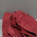 LookbookStore Women's Short Sleeve Button Down Flowy Tiered Babydoll Denim Dress, S