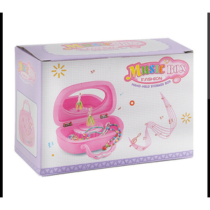 AOMOTA Ballerina Jewelry Music Box for Girls - Spinning Ballerina Kids Music Box, Ballet Birthday Gifts