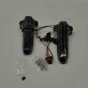 Front Lower Fork Leg Covers for Street Glide 2014-2020, LED Front Lower Fork Slider Light for Harley Touring Street Glide Road King Electra Glide Ultra Limited 2014-2020 Accessories