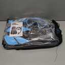 Snorkeling Gear for Adults Men Women,4 in 1 Snorkel Set with Panoramic View Diving Mask Anti-Fog Anti-Leak,Dry Top Snorkel,Fins and Travel Bag for Swimming,Snorkeling and Travel Diving (Small-Medium, LightBlue)