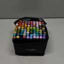 Alcohol Markers 80 Colors with Base Dual Tip Art Drawing Markers for Kids Students and Adults Comics Sketching Illustration - Refillable