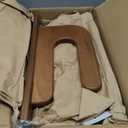 TESLYAR Surfboard Wall Mount  Wooden Surfboard Rack for Wall Storage  Solid Wood Hooks for Surfboard, Snowboard, Paddle Board & Wakeboard  Classic Style