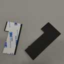 Door Weather Stripping Corner Seal Pad for Therma-Tru, Corner Seal for Therma Tru, Fiber Classic Foam Door Corner Seal Sweep Pads (Brown, 1 Set)