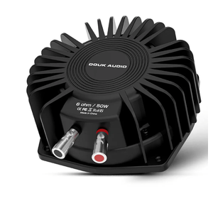 Douk Audio BS-1 Bass Shaker: 50W High Power Buttkicker - Tactile Transducer - Subwoofer Lows for Home Theater, Car Audio & Gaming Chair Vibration Immersion (2 PC)