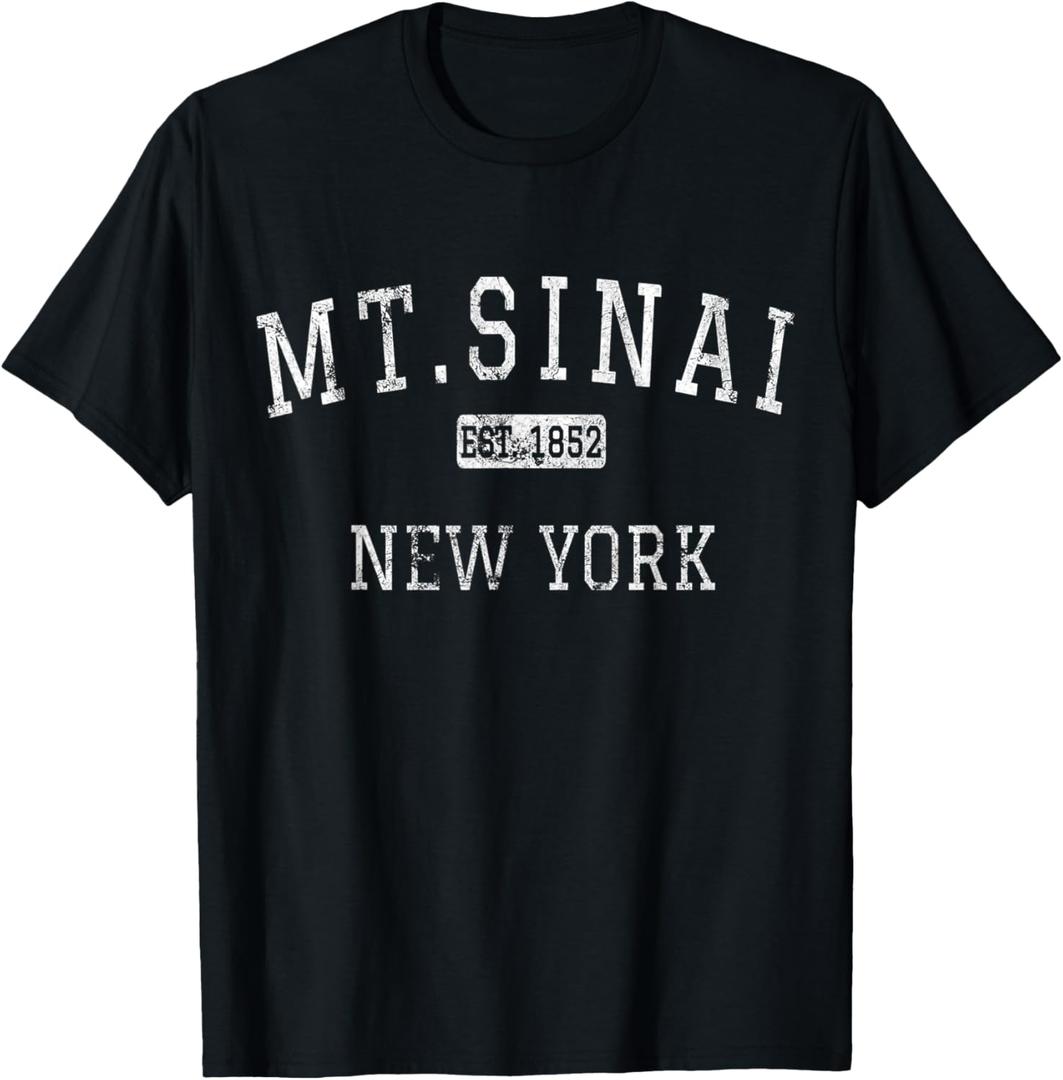Mt.Sinai New York NY Vintage T-Shirt, Medium