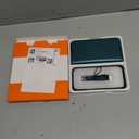 TUCCH 2-in-1 Removable Case Wallet for iPhone 17 Pro (6.3") 2025, Detachable Wrist Strap, 4 Card Holders RFID Blocking, Wireless Charging, Stand, Magnetic, PU Leather Shockproof Cover, Bluish Green