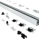 JUBEST 36in Bifold Door Hardware Kit, Top Mount, 2-Door System, No Doors