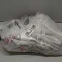 Dog Playpen,Fabric Fence, Portable Soft Cat Kennel Crate,Breathable Exercise Puppy Pen,PVC Pipe Frame,Indoor Outdoor Cage for Medium Animals Under 50 Ibs with Carrying Case(Grey L)