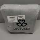 LOVEVOOK Travel Duffle Bag,Weekender Bags for Women with Shoe CompartmentCarry on Overnight Bag with Toiletry Bag,Gym Duffel Bag with Wet Pocket, Hospital Bags for Labor and Delivery (Large-2 Pcs, Black)