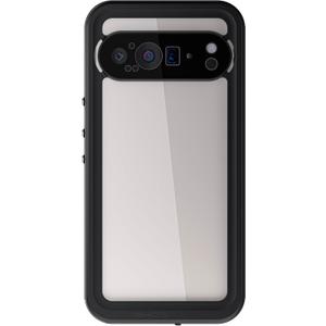 Nautical Slim Waterproof Case for Google Pixel 9 Pro XL - Built-in Screen & Camera Lens Protector, Compatible with Wireless Charging (6.8 Inch, Clear)