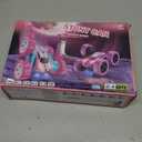 QUNREDA RC Cars, Purple Remote Control Car for Girls, 2.4 GHZ Double Sided RC Stunt Car 360 Rotating Remote Control Crawler with Headlights Car Toys for 6 7 8 9 10 11 12 Girls Birthday Gift, 6.3 inches x 6.3 inches x 2.9 inches